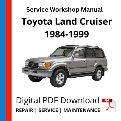 Toyota Land Cruiser J70 1984-1999 Service Workshop Manual